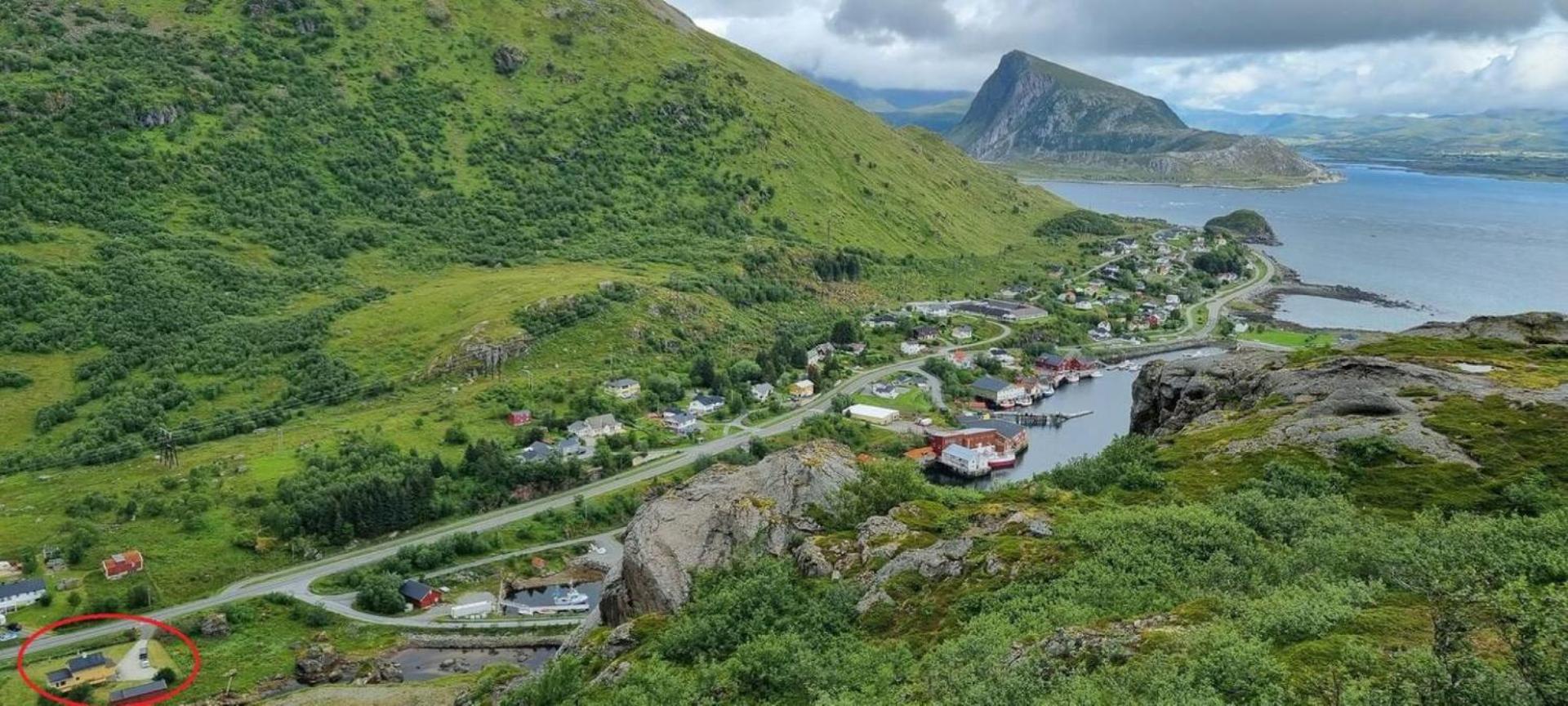 Landsbyhus I Lofoten Napp Kültér fotó