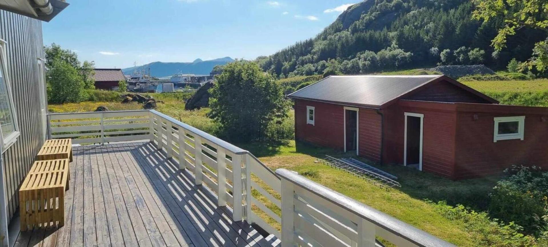 Landsbyhus I Lofoten Napp Kültér fotó